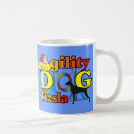 Vizslaアジリティ・シャツギフト コーヒーマグカップ