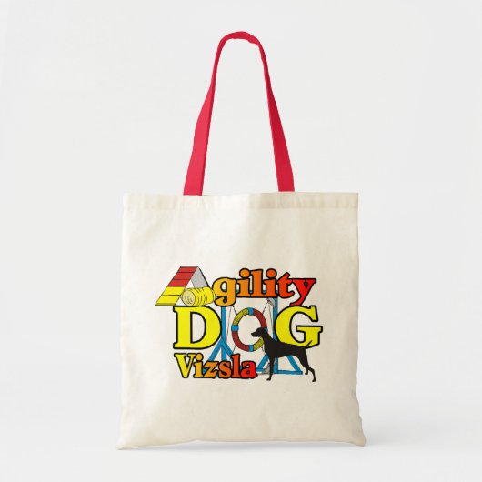 Vizslaアジリティ・シャツギフト トートバッグ (正面)