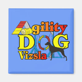 Vizslaアジリティ・シャツギフト マグネット