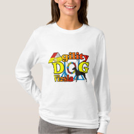 Vizslaアジリティ・シャツギフト Tシャツ