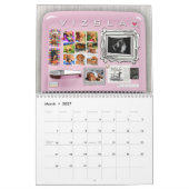 VIZSLAレトロ冷却装置カレンダー カレンダー (3月 2027)