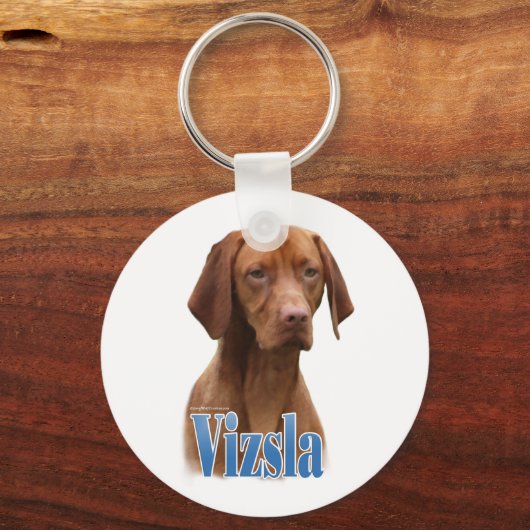 Vizsla名 キーホルダー (正面)