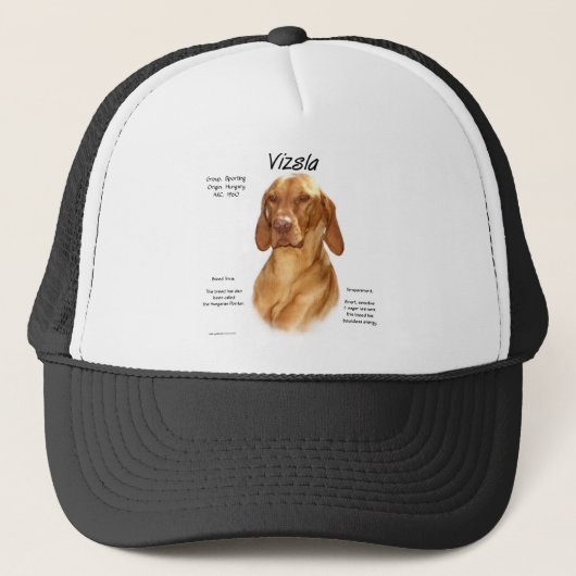 Vizsla履歴デザイン キャップ (正面)