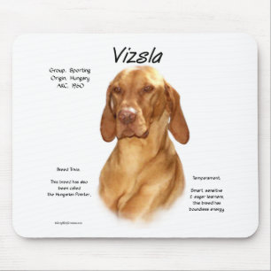 Vizsla履歴デザイン マウスパッド