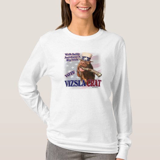 VIZSLA愛好家への贈り物 Tシャツ (正面)