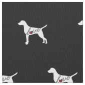 Vizsla愛 ファブリック (クローズアップ)