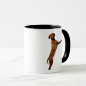 Vizsla犬 マグカップ (正面右)