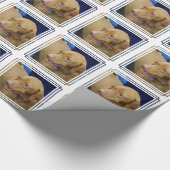 Vizsla犬 ラッピングペーパー (角)