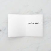 Vizsla -あなたは質素に聞いて申し訳なく思う(ピンク) カード (内部)