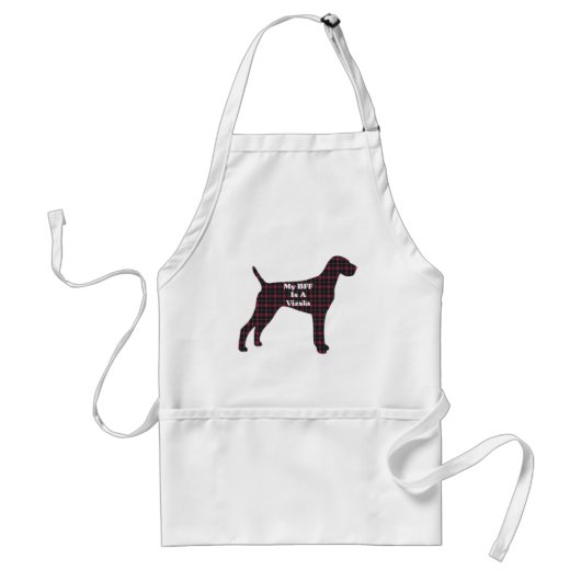 Vizsla BFFギフト スタンダードエプロン (正面)