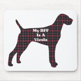Vizsla BFFギフト マウスパッド
