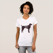 Vizsla BFFギフト Tシャツ (正面フル)