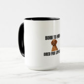 Vizsla – Born to Hunt, Bred for Loyalty マグカップ (正面左)