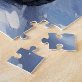 Vizsla Christmas Red Truck Holiday ジグソーパズル (側面)