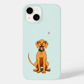 Vizsla Love Simplistic Phone Case Case-Mate iPhoneケース (裏面)