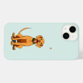 Vizsla Love Simplistic Phone Case Case-Mate iPhoneケース (裏面 (横))