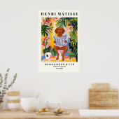 Vizsla on Toilet Wall Art - Funny Matisse Bathroom ポスター (キッチン)