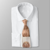 Vizsla Painting - Cute Original Dog Art ネクタイ (タイ)