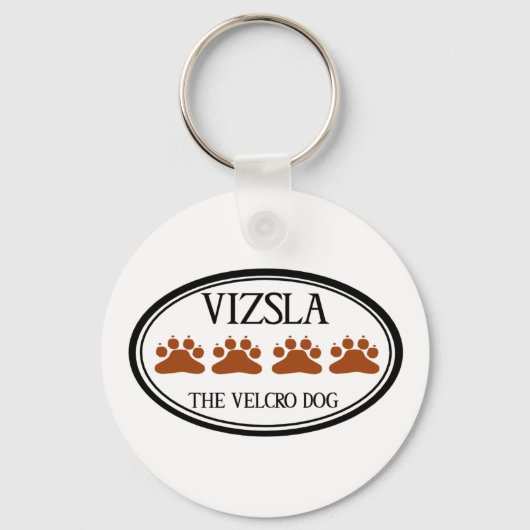 Vizsla The Velcro Dog keychain キーホルダー (正面)