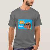 Vizslasでの8ビットゲーム Tシャツ (正面)