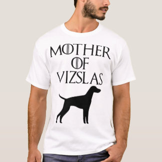 vizslas犬のTシャツの母 Tシャツ