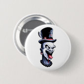 vjのロゴのバッジ 缶バッジ (正面&裏面)