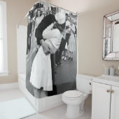 VJデーキスをする世界大戦で シャワーカーテン (インサイチュ)