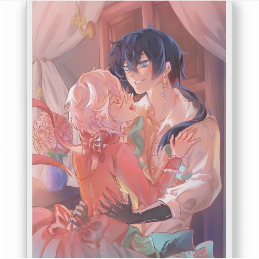 VJ sticker シール (正面)