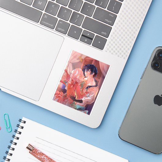 VJ sticker シール (ノートパソコンとiPhone)