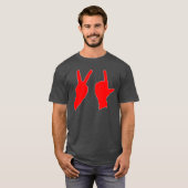 VL Finger レトロ Tシャツ (正面フル)