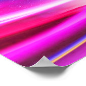 VLA電波望遠鏡：ネオンライト ポスター (角)