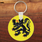 Vlaamse Leeuw van Vlaanderen sleutelhanger キーホルダー (正面)