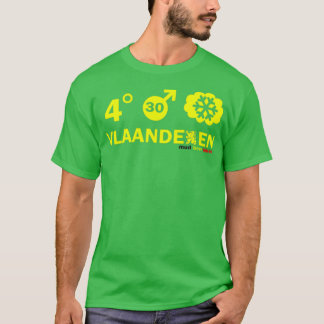 Vlaanderen Weather alt Tシャツ