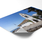 Vlacherna Monastery in Corfu ポスター (角)