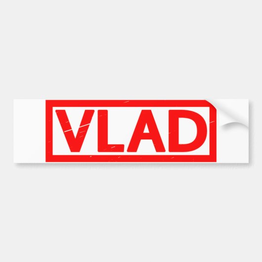 VLADスタンプ バンパーステッカー (正面)