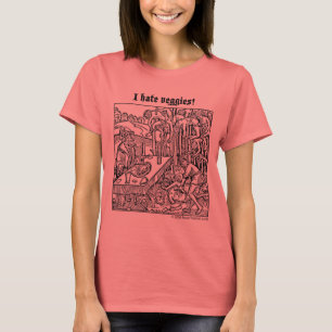 Vlad "私は憎みます野菜を!" Tシャツ