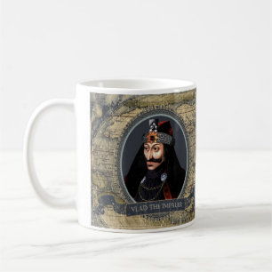Vlad Impalerの歴史的マグ コーヒーマグカップ