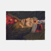 Vlad Tepes: Impaler, Dracula Dragon Prince Voivode フリースブランケット (正面(横))