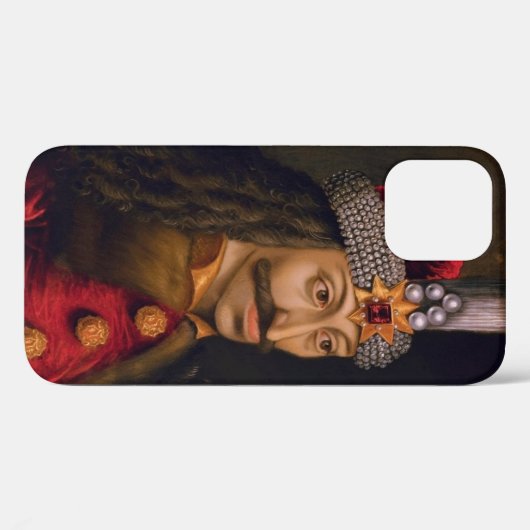 Vlad Tepes: Impaler, Dracula Dragon Prince Voivode Case-Mate iPhoneケース (裏面 (横))