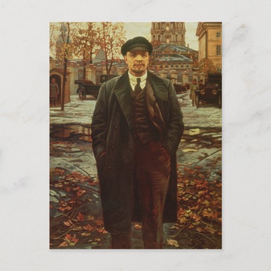 Vladimir Ilyich Lenin at Smolny, c.1925 ポストカード (正面)