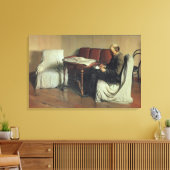 Vladimir Lenin at Smolny, 1930 キャンバスプリント (インサイチュ (リビング))