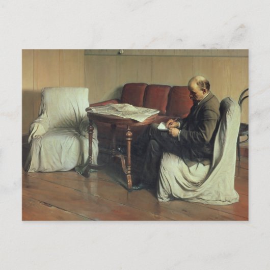 Vladimir Lenin at Smolny, 1930 ポストカード (正面)