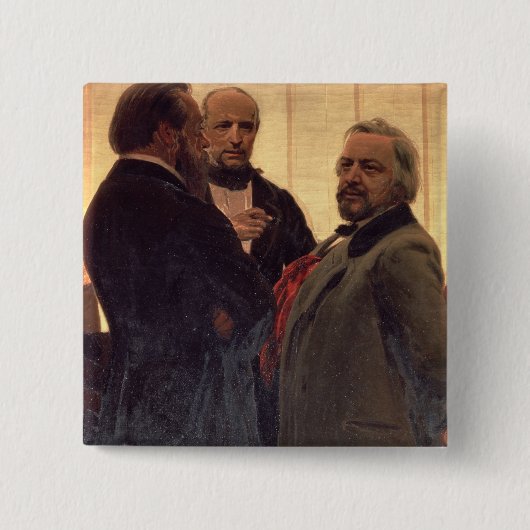 Vladimir Odoevsky 缶バッジ (正面)