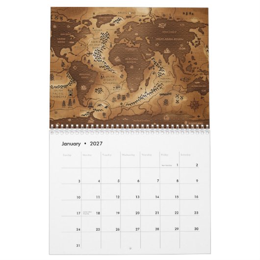 Vladstudio 2008のカレンダー カレンダー (1月 2027)