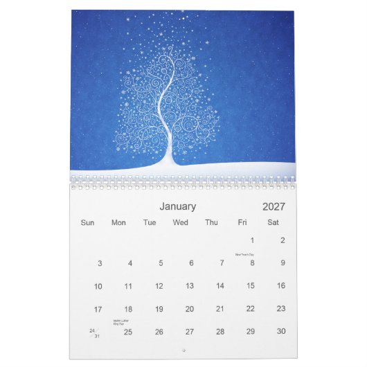 Vladstudio 2011のカレンダー#2 カレンダー (1月 2027)