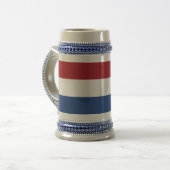 VlagのバンNederland -オランダの旗 ビールジョッキ (正面左)