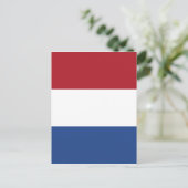 Vlag van Nederland -オランダ国旗 ポストカード (スタンド正面)