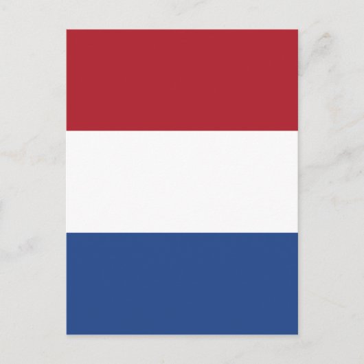 Vlag van Nederland -オランダ国旗 ポストカード (正面)