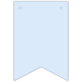 Vlaggetjes babyshower lichtblauwe wolken jongen バンティングフラッグ (第2の旗)