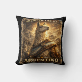 VLLC Orgullosamente Argentino Llama Mate Patriotic クッション